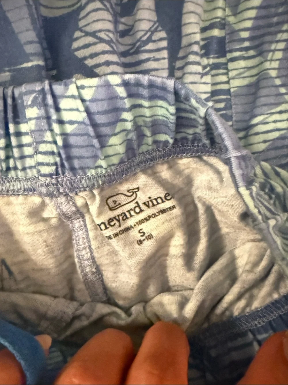 Five pairs boys S (8-10) Vineyard Vines pajama pants